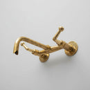 Wall Mounted Faucet - Unlacquered Brass Bathroom Faucet