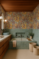 Juicy Fruit Wallpaper, mint and yellow