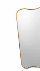 Freeform Brass Mirror - Butterfly Wall Mirror