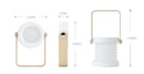 Battery-Operated Wall Sconce Lantern