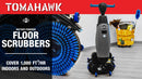 Polishing Pad Brush for TMOP18e Electric Floor Scrubber 2 Pack