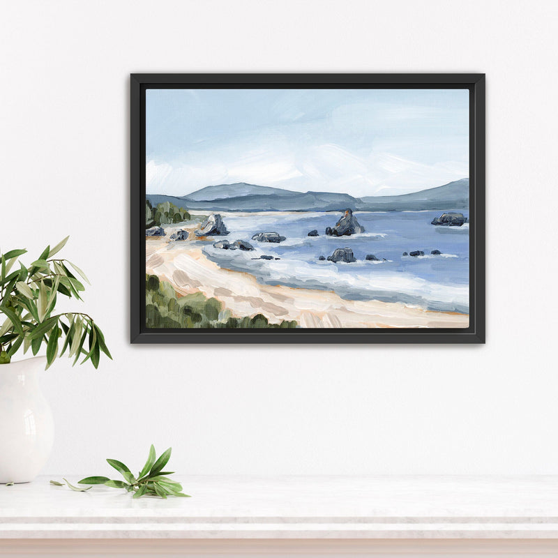 "Battle Rock Beach" Art Print