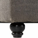 Gaspoltshofen Charcoal Ottoman