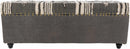 Gaspoltshofen Charcoal Ottoman