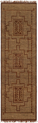 Batya Jute & Leather Rug - Clearance