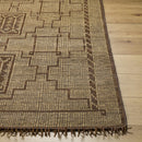 Batya Jute & Leather Rug - Clearance