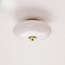Bauhaus cream white glass ceiling lamp dining room led light