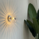 DecorBites™ Bauhaus Glass E14 Wall Lamp for Living Room, Hallway, Stair Ceiling
