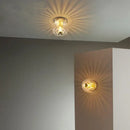 DecorBites™ Bauhaus Glass E14 Wall Lamp for Living Room, Hallway, Stair Ceiling