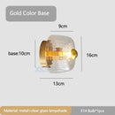 DecorBites™ Bauhaus Glass E14 Wall Lamp for Living Room, Hallway, Stair Ceiling