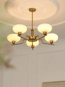 DecorBites™ Bauhaus Medieval Chandelier for Living Room, LED Hanging Lamp