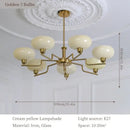 DecorBites™ Bauhaus Medieval Chandelier for Living Room, LED Hanging Lamp