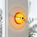 Bauhaus modern acrylic ufo led wall lamp for living room