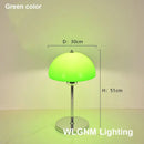 DecorBites™ Bauhaus Mushroom Table Lamp, Modern Acrylic LED Night Light