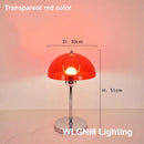DecorBites™ Bauhaus Mushroom Table Lamp, Modern Acrylic LED Night Light