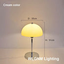DecorBites™ Bauhaus Mushroom Table Lamp, Modern Acrylic LED Night Light
