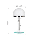 DecorBites™ Bauhaus Glass Ball Desk Lamp E27 Bulb
