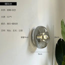 DecorBites™ Bauhaus Wavy Glass Wall Lamp LED G9 Home Decor Living Room Bedroom Bar