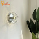 DecorBites™ Bauhaus Wavy Glass Wall Lamp LED G9 Home Decor Living Room Bedroom Bar