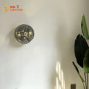 DecorBites™ Bauhaus Wavy Glass Wall Lamp LED G9 Home Decor Living Room Bedroom Bar