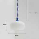 DecorBites™ Bauhaus Glass Chandeliers Nordic Pendant Lights for Bedroom Living Room Dining Room Restaurant