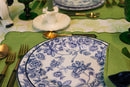 Bombay Blue Starter Plate - Set of 4 (+1 Bonus Plate)