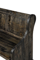 Bellamy - Bench With Back - Peppercorn