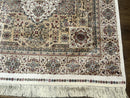 Turkish Memluk Silk Rug 4x6, Hereke Carpet, Bamboo Silk, New