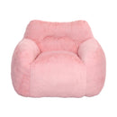 Beanbag Chair, Beanbag Sofa Chair with Armrests Stuffed High-Density Foam, Lazy Sofa Comfy Chairs Beanbag Chair for Adults in Living Room, Bedroom Reading