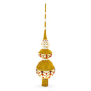 Double Ball Glass Christmas Tree Topper