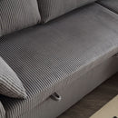 Modular Sectional Sofa L Shaped Modular Couch with Reversible Chaise Modular Sofa Sectional Couch with Storage Seats