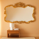 Antiqued Talida 27 X 38 Inch Gold Leaf Wall Mirror