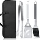BBQ Tool Grilling Accessories, 16-Inch Stainless Steel BBQ Grill Tools
