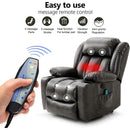 Electric Lift Recliner Chair For Seniors Grey Single Motor