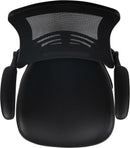 Kelista Mid Back Swivel Ergonomic Office Chair Black