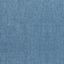 Butterfly Mid Century Modern Dining Chair Blue Upholstery Walnut Finish