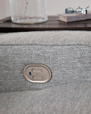 Gray Power Recliner With Adjustable Comfort For Living Room
