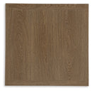 Serene Bay - Square End Table - Dark Brown
