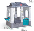 Grey Indoor Outdoor Playhouse With Interactive Sounds