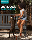 Weatherproof Two-Person Outdoor Bench With High Weight Capacity