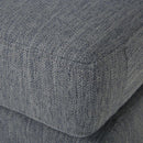 Comfy 3-Seat Sofa with Wooden Legs, Modern Style for Living Room and Study