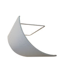 Moderne Vanity Light Cover Conversion Kit, 20"W White Textured Fabric Shade - DIY Upgrades Hollywood Lights (No Wiring)