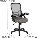 Porter High Back Swivel Office Chair With Lumbar Support