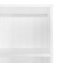 ON-TREND Elegant Design Hall Tree with Comfort and Storage Solutions, Functional Hallway Shoe Cabinet with Bench&Cushion, Modern Coat Rack with Hooks for Entryways, White (OLD SKU: SD000026AAK)