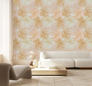 Gold Palm Leaves Wallpaper
