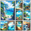 Beach Canvas Wall Art Large