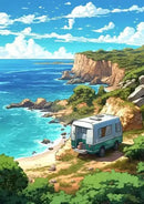 Beach Canvas Wall Art Large