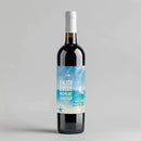Beach Umbrella Wine Label