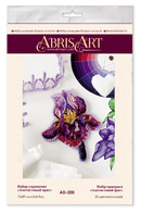 Bead Embroidery Decoration Kit Amethyst iris AD-200