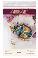 Bead Embroidery Decoration Kit Azurite AD-084